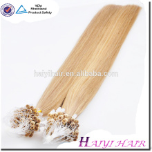 Wholesale Price Human Hair Extensions Virgin Micro ring Hair Extension